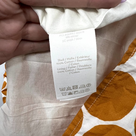 Boden Tori Midi Dress 10 Polka Dot V-Neck Tie Waist Cotton Lined Ivory Yellow - Picture 10 of 12